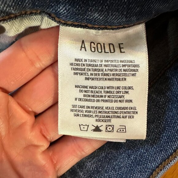 AGOLDE | Sophie High Rise Skinny Crop Jeans with Raw Hem | Size 29 - Picture 6 of 12